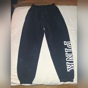 PINK Victoria's Secret Black Kids Sweatpants